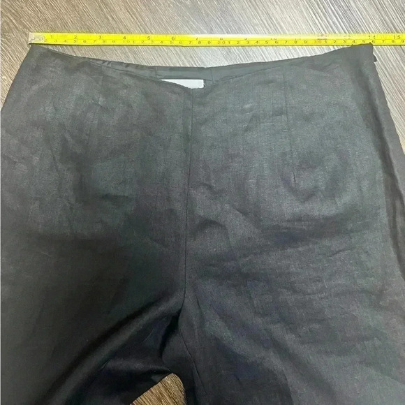 Sara Isabella 100% Linen Cropped  Color Block Pants‎ Sz 6 - Picture 10 of 11